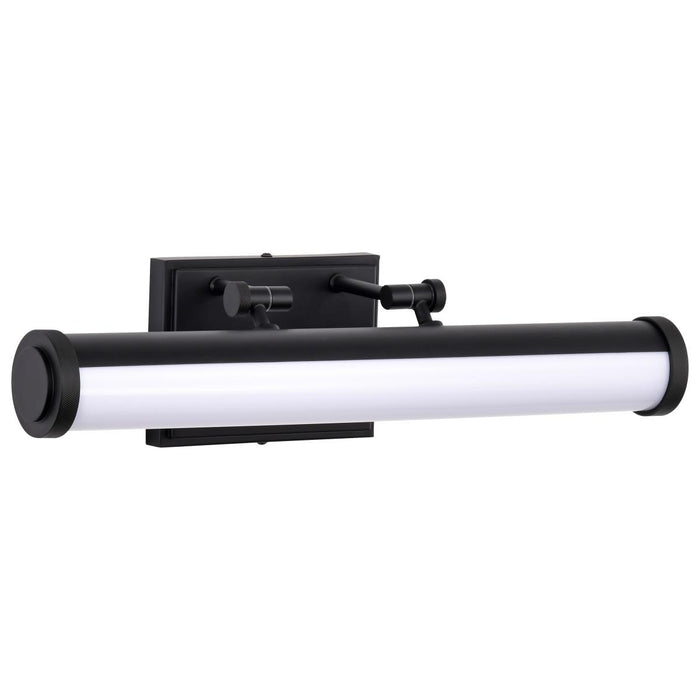 SATCO/NUVO Cora 18 Inch LED Vanity 15W 1200Lm CCT Selectable 3000K/4000K/5000K 90 CRI 120V Black Finish Acrylic Lens (62-2365)