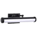 SATCO/NUVO Cora 18 Inch LED Vanity 15W 1200Lm CCT Selectable 3000K/4000K/5000K 90 CRI 120V Black Finish Acrylic Lens (62-2365)