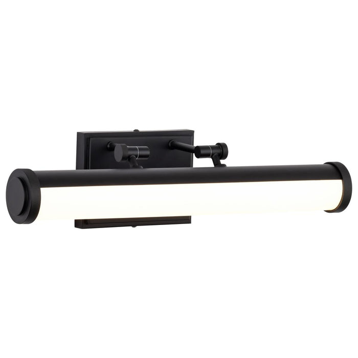 SATCO/NUVO Cora 18 Inch LED Vanity 15W 1200Lm CCT Selectable 3000K/4000K/5000K 90 CRI 120V Black Finish Acrylic Lens (62-2365)