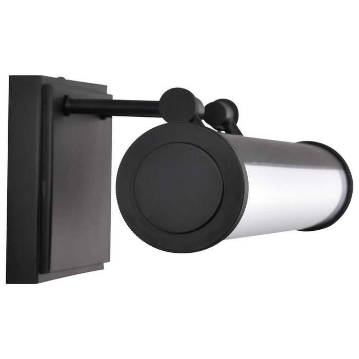 SATCO/NUVO Cora 18 Inch LED Vanity 15W 1200Lm CCT Selectable 3000K/4000K/5000K 90 CRI 120V Black Finish Acrylic Lens (62-2365)