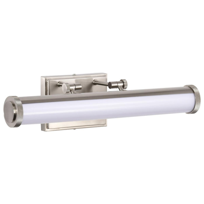 SATCO/NUVO Cora 18 Inch LED Vanity 15W 1200Lm CCT Selectable 3000K/4000K/5000K 90 CRI 120V Brushed Nickel Finish Acrylic Lens (62-2366)