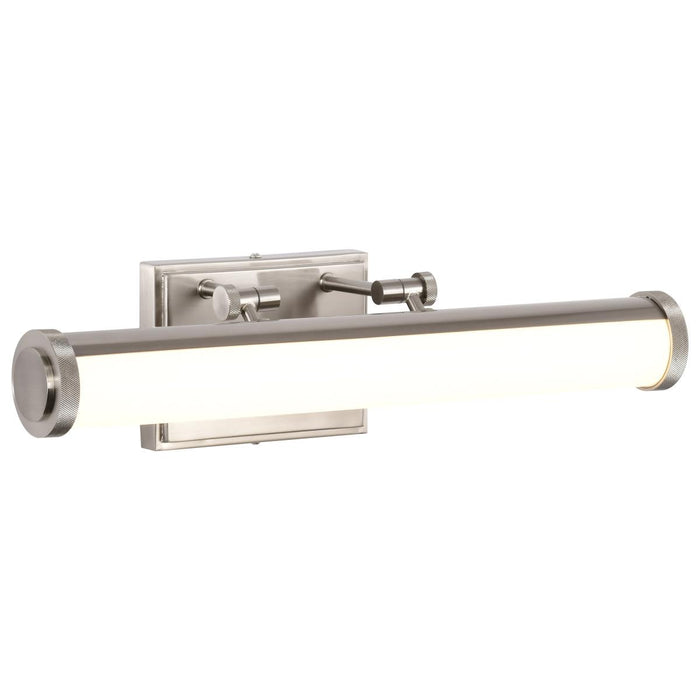 SATCO/NUVO Cora 18 Inch LED Vanity 15W 1200Lm CCT Selectable 3000K/4000K/5000K 90 CRI 120V Brushed Nickel Finish Acrylic Lens (62-2366)