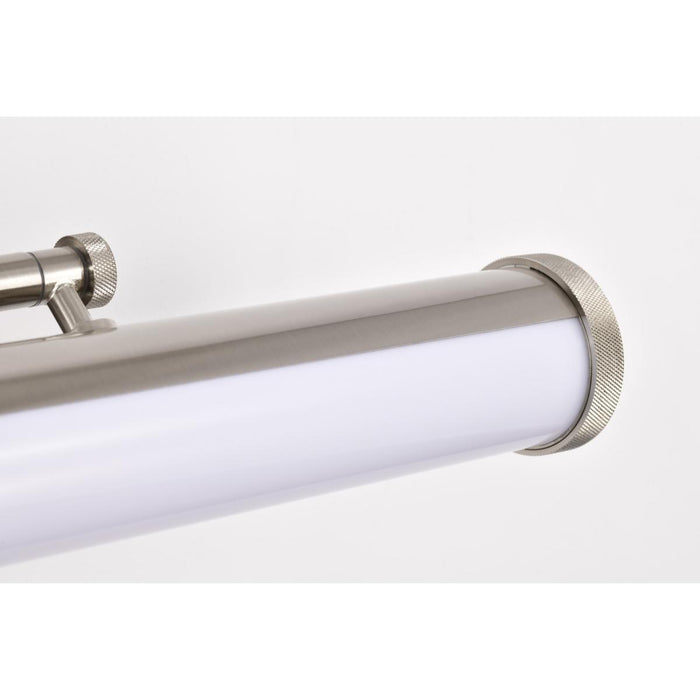 SATCO/NUVO Cora 18 Inch LED Vanity 15W 1200Lm CCT Selectable 3000K/4000K/5000K 90 CRI 120V Brushed Nickel Finish Acrylic Lens (62-2366)