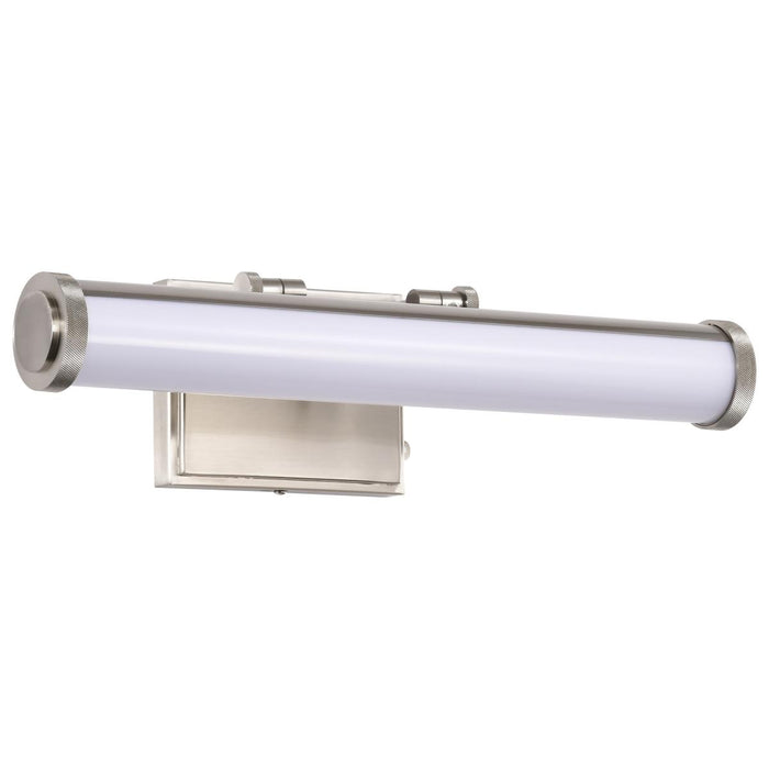 SATCO/NUVO Cora 18 Inch LED Vanity 15W 1200Lm CCT Selectable 3000K/4000K/5000K 90 CRI 120V Brushed Nickel Finish Acrylic Lens (62-2366)