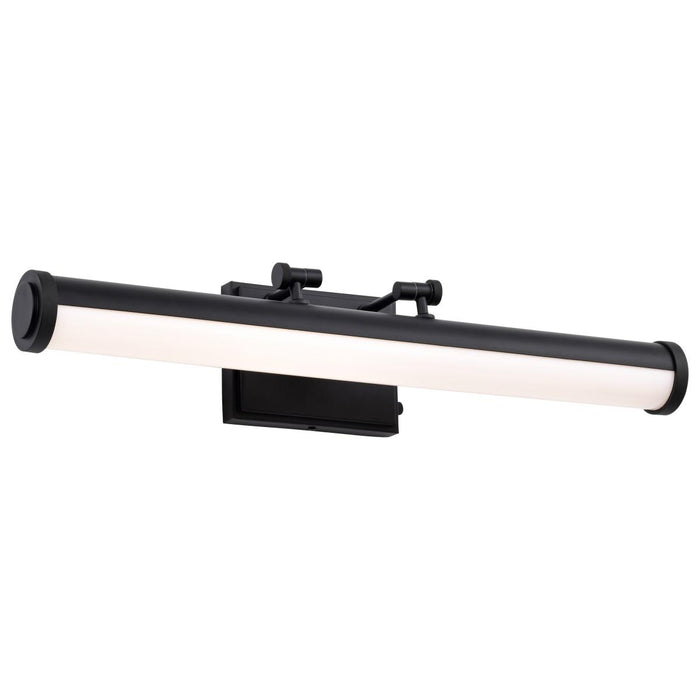 SATCO/NUVO Cora 24 Inch LED Vanity 20W 1600Lm CCT Selectable 3000K/4000K/5000K 90 CRI 120V Black Finish Acrylic Lens (62-2370)