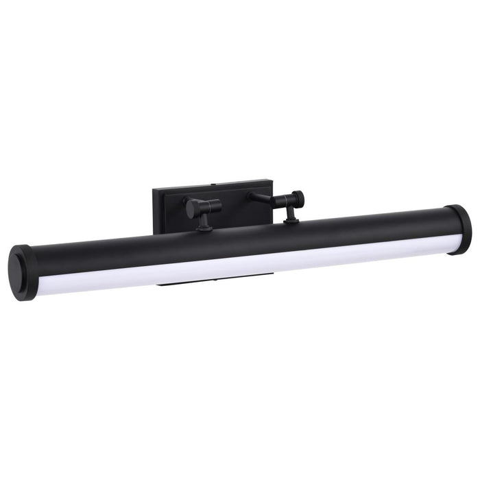 SATCO/NUVO Cora 24 Inch LED Vanity 20W 1600Lm CCT Selectable 3000K/4000K/5000K 90 CRI 120V Black Finish Acrylic Lens (62-2370)