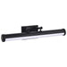 SATCO/NUVO Cora 24 Inch LED Vanity 20W 1600Lm CCT Selectable 3000K/4000K/5000K 90 CRI 120V Black Finish Acrylic Lens (62-2370)