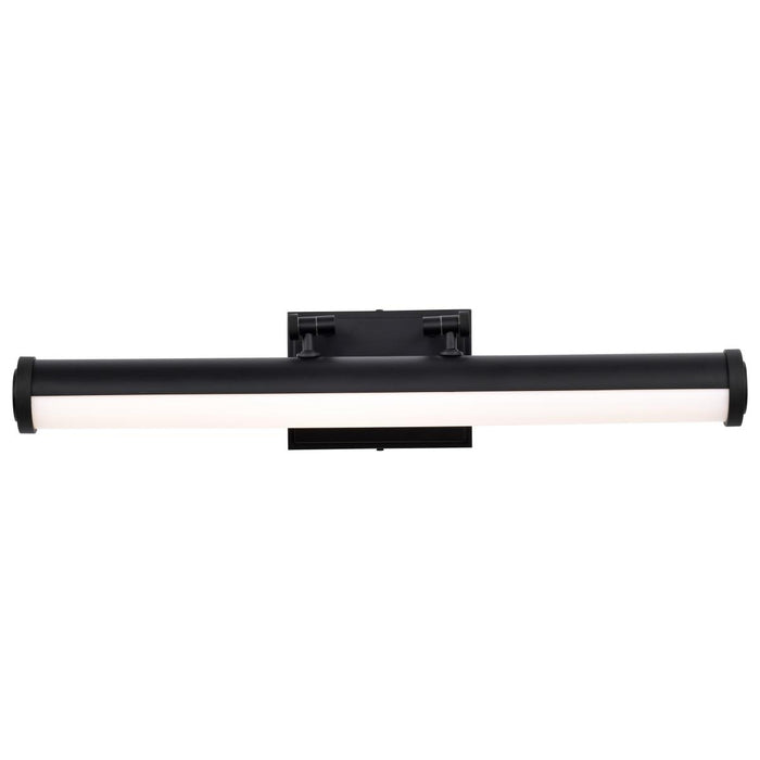 SATCO/NUVO Cora 24 Inch LED Vanity 20W 1600Lm CCT Selectable 3000K/4000K/5000K 90 CRI 120V Black Finish Acrylic Lens (62-2370)
