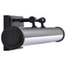 SATCO/NUVO Cora 24 Inch LED Vanity 20W 1600Lm CCT Selectable 3000K/4000K/5000K 90 CRI 120V Black Finish Acrylic Lens (62-2370)