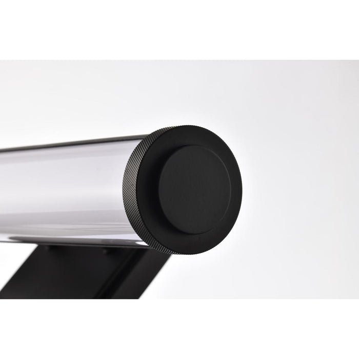 SATCO/NUVO Cora 24 Inch LED Vanity 20W 1600Lm CCT Selectable 3000K/4000K/5000K 90 CRI 120V Black Finish Acrylic Lens (62-2370)