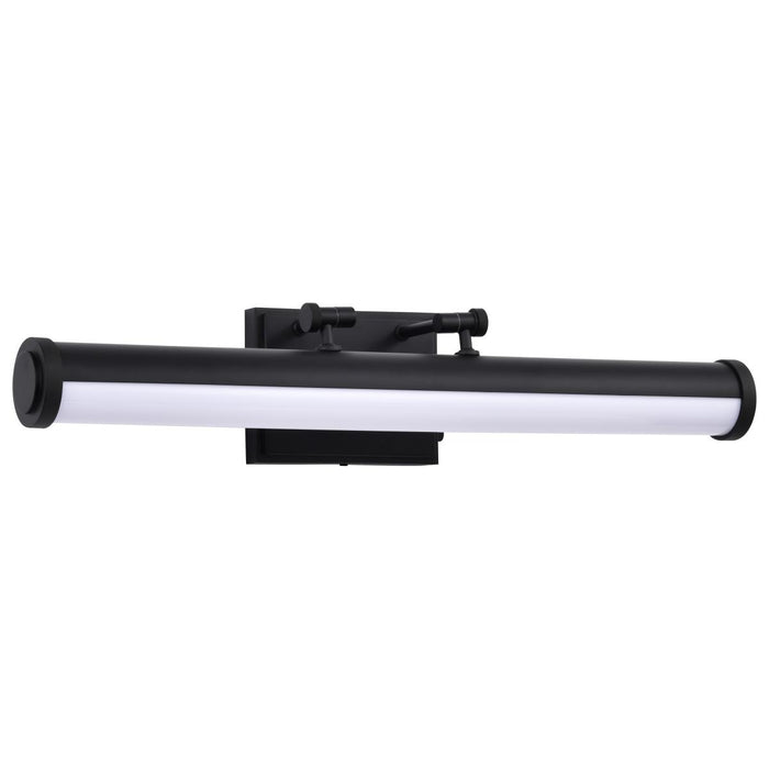 SATCO/NUVO Cora 24 Inch LED Vanity 20W 1600Lm CCT Selectable 3000K/4000K/5000K 90 CRI 120V Black Finish Acrylic Lens (62-2370)