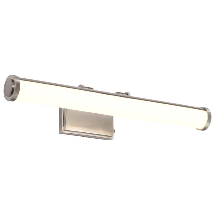 SATCO/NUVO Cora 24 Inch LED Vanity 20W 1600Lm CCT Selectable 3000K/4000K/5000K 90 CRI 120V Brushed Nickel Acrylic Lens (62-2371)