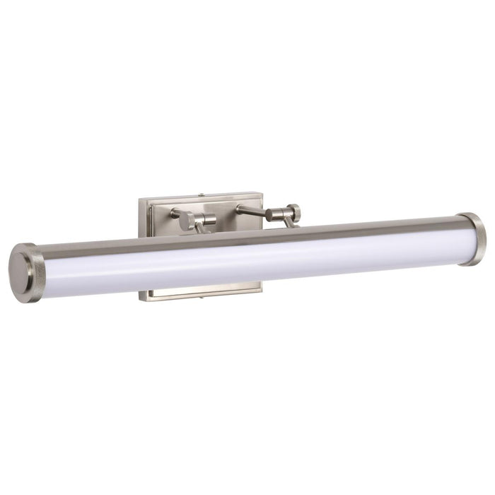 SATCO/NUVO Cora 24 Inch LED Vanity 20W 1600Lm CCT Selectable 3000K/4000K/5000K 90 CRI 120V Brushed Nickel Acrylic Lens (62-2371)