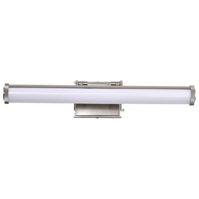 SATCO/NUVO Cora 24 Inch LED Vanity 20W 1600Lm CCT Selectable 3000K/4000K/5000K 90 CRI 120V Brushed Nickel Acrylic Lens (62-2371)