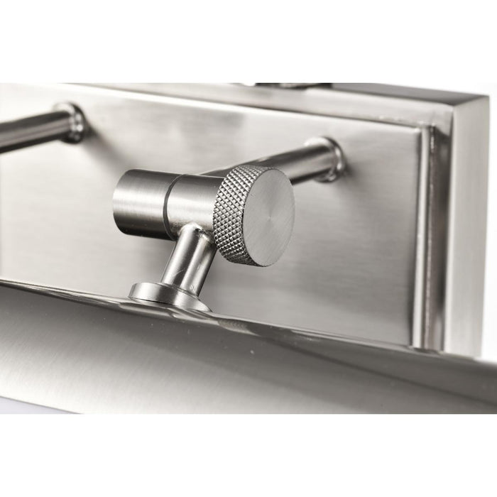 SATCO/NUVO Cora 24 Inch LED Vanity 20W 1600Lm CCT Selectable 3000K/4000K/5000K 90 CRI 120V Brushed Nickel Acrylic Lens (62-2371)