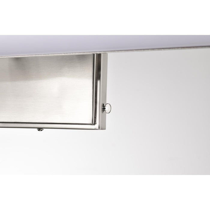 SATCO/NUVO Cora 24 Inch LED Vanity 20W 1600Lm CCT Selectable 3000K/4000K/5000K 90 CRI 120V Brushed Nickel Acrylic Lens (62-2371)
