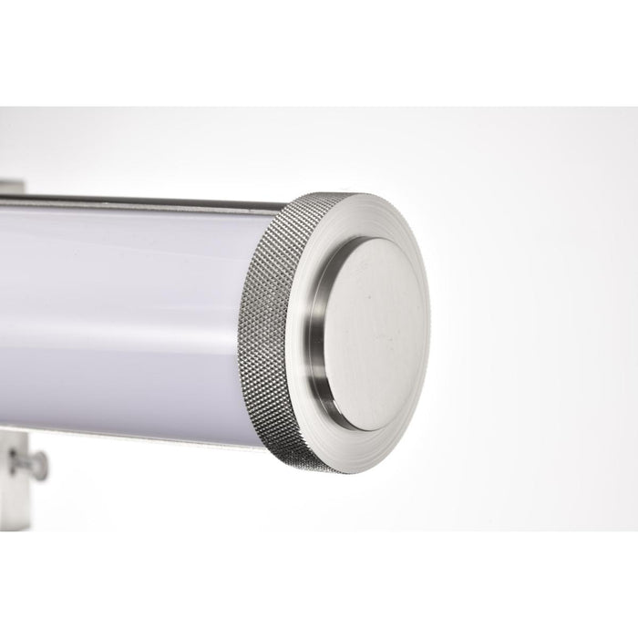 SATCO/NUVO Cora 24 Inch LED Vanity 20W 1600Lm CCT Selectable 3000K/4000K/5000K 90 CRI 120V Brushed Nickel Acrylic Lens (62-2371)