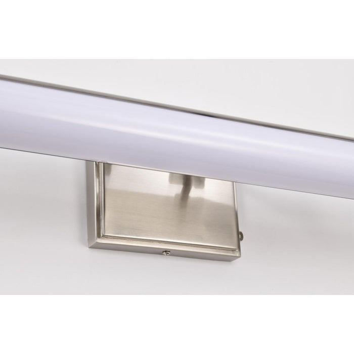 SATCO/NUVO Cora 24 Inch LED Vanity 20W 1600Lm CCT Selectable 3000K/4000K/5000K 90 CRI 120V Brushed Nickel Acrylic Lens (62-2371)