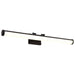 SATCO/NUVO Cora 36 Inch LED Vanity 35W 2800Lm CCT Selectable 3000K/4000K/5000K 90 CRI 120V Black Finish Acrylic Lens (62-2375)