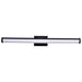 SATCO/NUVO Cora 36 Inch LED Vanity 35W 2800Lm CCT Selectable 3000K/4000K/5000K 90 CRI 120V Black Finish Acrylic Lens (62-2375)