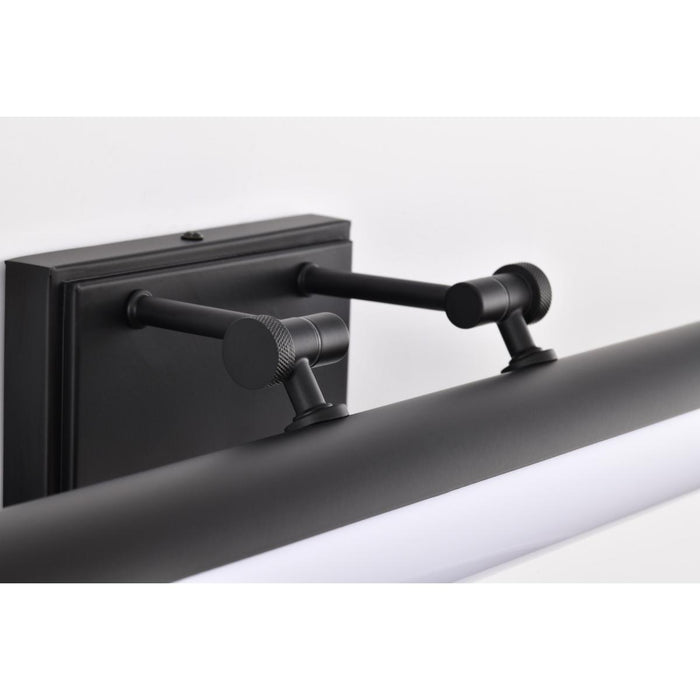 SATCO/NUVO Cora 36 Inch LED Vanity 35W 2800Lm CCT Selectable 3000K/4000K/5000K 90 CRI 120V Black Finish Acrylic Lens (62-2375)