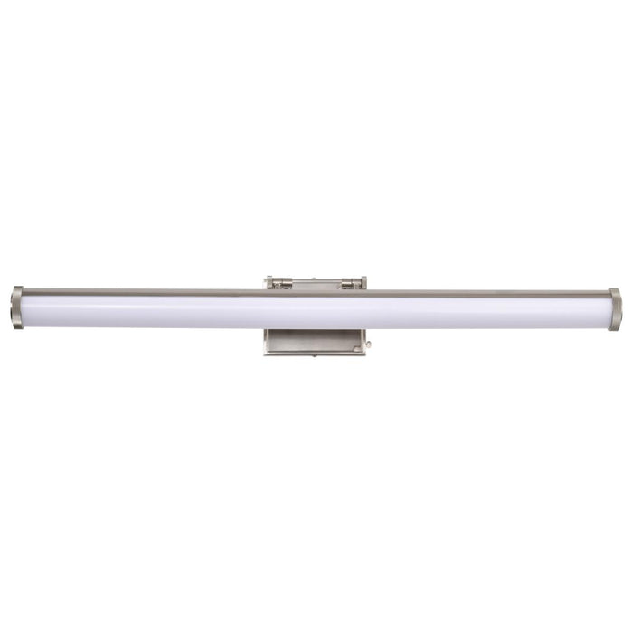SATCO/NUVO Cora 36 Inch LED Vanity 35W 2800Lm CCT Selectable 3000K/4000K/5000K 90 CRI 120V Brushed Nickel Finish Acrylic Lens (62-2376)