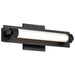 SATCO/NUVO Larissa 14 Inch LED Vanity 9W 576Lm 3000K 90 CRI 120-277V Black Finish Opaque Glass (62-2380)