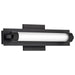SATCO/NUVO Larissa 14 Inch LED Vanity 9W 576Lm 3000K 90 CRI 120-277V Black Finish Opaque Glass (62-2380)