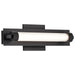 SATCO/NUVO Larissa 14 Inch LED Vanity 9W 576Lm 3000K 90 CRI 120-277V Black Finish Opaque Glass (62-2380)