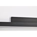 SATCO/NUVO Larissa 14 Inch LED Vanity 9W 576Lm 3000K 90 CRI 120-277V Black Finish Opaque Glass (62-2380)