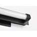 SATCO/NUVO Larissa 14 Inch LED Vanity 9W 576Lm 3000K 90 CRI 120-277V Black Finish Opaque Glass (62-2380)