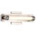 SATCO/NUVO Larissa 14 Inch LED Vanity 9W 576Lm 3000K 90 CRI 120-277V Brushed Nickel Finish Opaque Glass (62-2381)