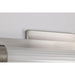 SATCO/NUVO Larissa 14 Inch LED Vanity 9W 576Lm 3000K 90 CRI 120-277V Brushed Nickel Finish Opaque Glass (62-2381)