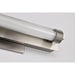 SATCO/NUVO Larissa 14 Inch LED Vanity 9W 576Lm 3000K 90 CRI 120-277V Brushed Nickel Finish Opaque Glass (62-2381)