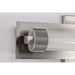 SATCO/NUVO Larissa 14 Inch LED Vanity 9W 576Lm 3000K 90 CRI 120-277V Brushed Nickel Finish Opaque Glass (62-2381)