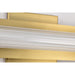 SATCO/NUVO Larissa 14 Inch LED Vanity 9W 576Lm 3000K 90 CRI 120-277V Vintage Brass Finish Opaque Glass (62-2382)