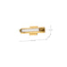 SATCO/NUVO Larissa 14 Inch LED Vanity 9W 576Lm 3000K 90 CRI 120-277V Vintage Brass Finish Opaque Glass (62-2382)