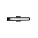 SATCO/NUVO Larissa 24 Inch LED Vanity 13W 810Lm 3000K 90 CRI 120-277V Black Finish Opaque Glass (62-2385)