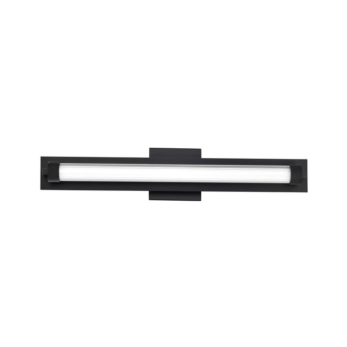 SATCO/NUVO Larissa 24 Inch LED Vanity 13W 810Lm 3000K 90 CRI 120-277V Black Finish Opaque Glass (62-2385)