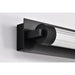 SATCO/NUVO Larissa 24 Inch LED Vanity 13W 810Lm 3000K 90 CRI 120-277V Black Finish Opaque Glass (62-2385)