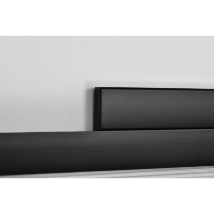 SATCO/NUVO Larissa 24 Inch LED Vanity 13W 810Lm 3000K 90 CRI 120-277V Black Finish Opaque Glass (62-2385)