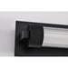 SATCO/NUVO Larissa 24 Inch LED Vanity 13W 810Lm 3000K 90 CRI 120-277V Black Finish Opaque Glass (62-2385)