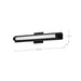 SATCO/NUVO Larissa 24 Inch LED Vanity 13W 810Lm 3000K 90 CRI 120-277V Black Finish Opaque Glass (62-2385)