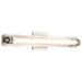 SATCO/NUVO Larissa 24 Inch LED Vanity 13W 810Lm 3000K 90 CRI 120-277V Brushed Nickel Finish Opaque Glass (62-2386)