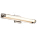SATCO/NUVO Larissa 24 Inch LED Vanity 13W 810Lm 3000K 90 CRI 120-277V Brushed Nickel Finish Opaque Glass (62-2386)