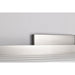 SATCO/NUVO Larissa 24 Inch LED Vanity 13W 810Lm 3000K 90 CRI 120-277V Brushed Nickel Finish Opaque Glass (62-2386)