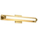 SATCO/NUVO Larissa 24 Inch LED Vanity 13W 810Lm 3000K 90 CRI 120-277V Vintage Brass Finish Opaque Glass (62-2387)