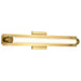 SATCO/NUVO Larissa 24 Inch LED Vanity 13W 810Lm 3000K 90 CRI 120-277V Vintage Brass Finish Opaque Glass (62-2387)