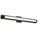 SATCO/NUVO Larissa 32 Inch LED Vanity 19W 1170Lm 3000K 90 CRI 120-277V Black Finish Opaque Glass (62-2390)
