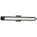 SATCO/NUVO Larissa 32 Inch LED Vanity 19W 1170Lm 3000K 90 CRI 120-277V Black Finish Opaque Glass (62-2390)